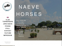 naeve-horses.com Webseite Vorschau