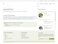 lian-institute.ch Webseite Vorschau