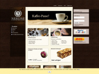 nerone-kaffee-shop.de Webseite Vorschau