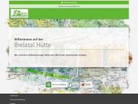 bielatal-huette.de Webseite Vorschau
