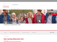 caritas-muenchen-ost.de Webseite Vorschau