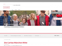 caritas-muenchen-mitte.de Webseite Vorschau
