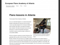 europianoacademy.com Webseite Vorschau