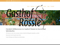 gasthof-roessle-bw.de Webseite Vorschau