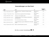 star-event.at Webseite Vorschau