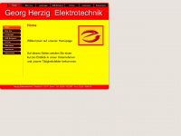 elektro-herzig.de Webseite Vorschau