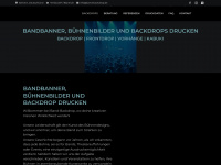 band-backdrop.de Webseite Vorschau