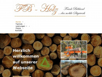 fb-holz.de Webseite Vorschau