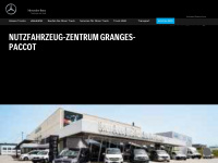 mercedes-benz-trucks-merbag-granges-paccot.ch Webseite Vorschau