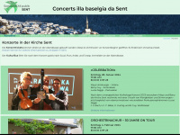 sent-concerts.ch Webseite Vorschau