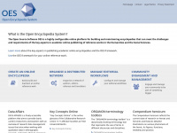 open-encyclopedia-system.org Webseite Vorschau