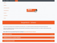baugeraete24.com Webseite Vorschau