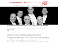 konzertagentur-elbe.de Webseite Vorschau