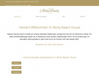 aloha-beach-house.com Webseite Vorschau