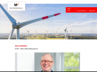 markus-moenig-management.de Webseite Vorschau