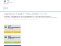 vkt-kunststofftechnik.com Webseite Vorschau