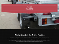 trailer-tracking.de Webseite Vorschau