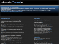 lebensmittel-transport.de