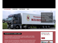 transporte-neuberger.de Webseite Vorschau