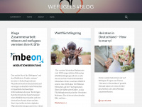 wefugees.wordpress.com Webseite Vorschau