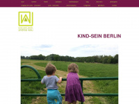 kind-sein.de Webseite Vorschau