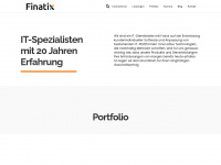 finatix.de Webseite Vorschau