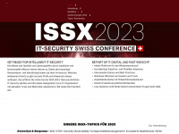 issxconference.ch Webseite Vorschau