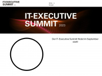 it-executive-summit.de Webseite Vorschau