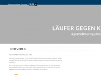 laeufer-gegen-krebs.de Webseite Vorschau
