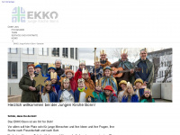 ekko-bonn.de Webseite Vorschau