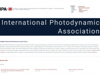 internationalphotodynamic.com Webseite Vorschau