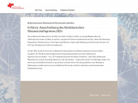 norddeutscher-wissenschaftspreis.de Webseite Vorschau