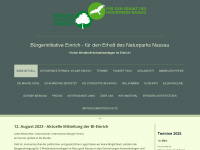 buergerinitiative-einrich.de Webseite Vorschau