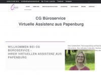 cg-bueroservice.de Webseite Vorschau
