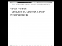 florian-friedrich.at Webseite Vorschau