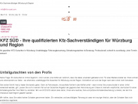 kfz-sued.com Webseite Vorschau