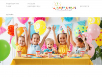party-kind.de Webseite Vorschau