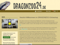 dragonzoo24.de Webseite Vorschau
