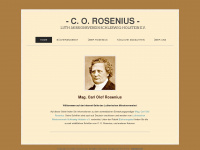 rosenius.de Webseite Vorschau