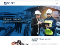 belfry.at Webseite Vorschau