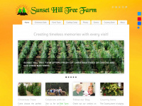 sunsethilltreefarm.com Webseite Vorschau