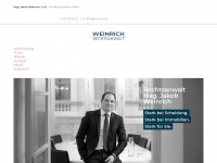 ra-weinrich.at Webseite Vorschau