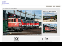 railwayfans.at Webseite Vorschau