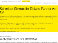 schmitter-elektro.ch Webseite Vorschau