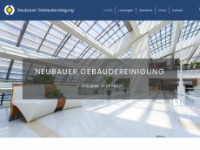 neubauer-gebaeudereinigung.de Webseite Vorschau