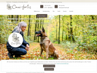 cani-fortis.de Webseite Vorschau