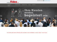 scribble-video.at Webseite Vorschau