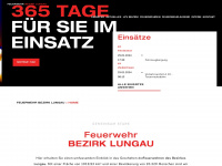 feuerwehr-lungau.at Webseite Vorschau