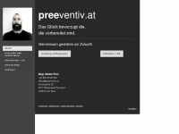 preeventiv.at Webseite Vorschau