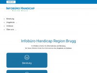 infobuero-handicap.ch Webseite Vorschau